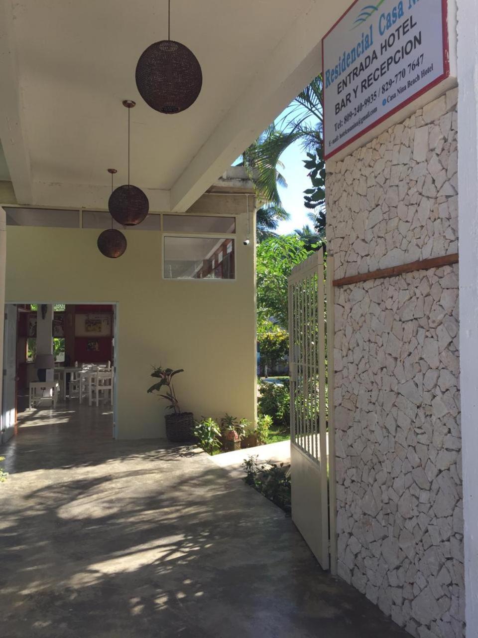 Beach Hotel Casa Nina Las Terrenas Zewnętrze zdjęcie